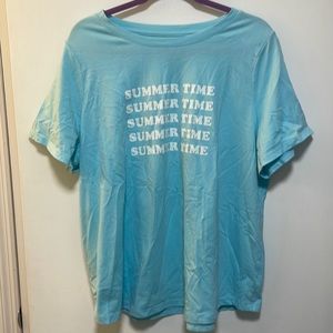 Women’s Plus short sleeve t-shirt size 1X